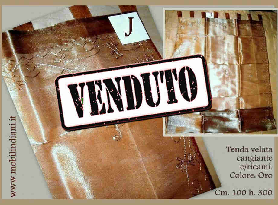 J-tenda-oro-ricamata